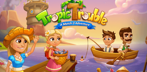 Tropic Trouble Match 3 Builder PC screenshot