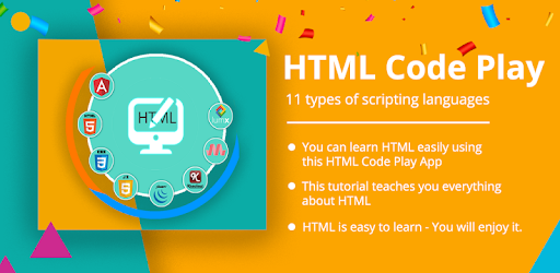HTML Code Play PC screenshot