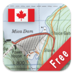 Canada Topo Maps Free icon