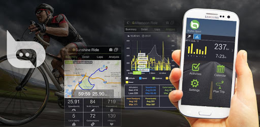 Bryton mobile app PC screenshot