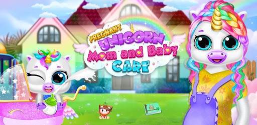Pregnant Unicorn Mom And Baby Daycare-Unicorn Game PC screenshot