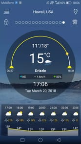 Weather forecast PC screenshot 1