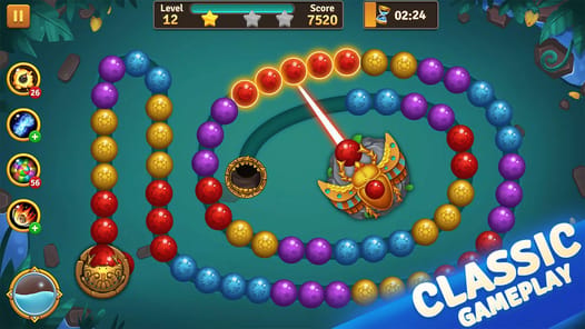 Jungle Marble Blast PC screenshot 1