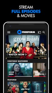 Freeform – Stream Full Episodes, Movies, & Live TV PC screenshot 1