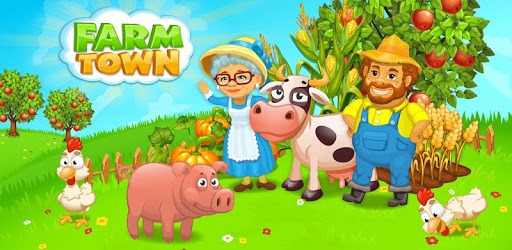 Farm Town: Happy farming Day & food farm game City PC screenshot
