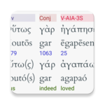 Hebrew/Greek Interlinear Bible icon