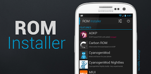 ROM Installer PC screenshot