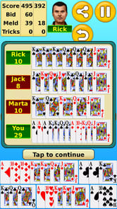 Pinochle PC screenshot 2