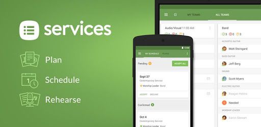 Planning Center Services PC screenshot