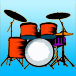 Drum kit icon