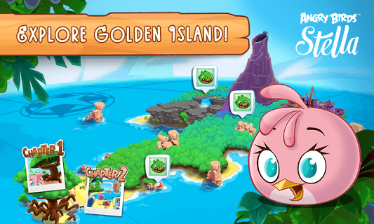 Angry Birds Slingshot Stella PC screenshot 1