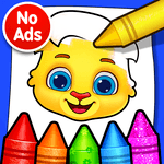 Coloring Games: Coloring Book, Painting, Glow Draw icon
