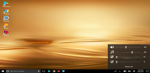 Desktop Launcher for Windows 10 Users PC screenshot