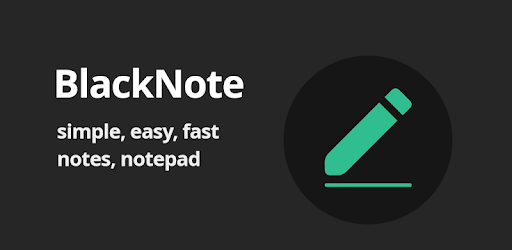 BlackNote Notepad Notes PC screenshot