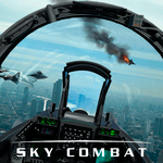 Sky Combat: war planes online simulator PVP icon