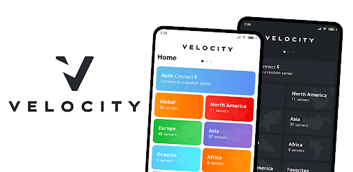 Velocity VPN - Unlimited for free! PC screenshot